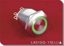 Кнопка с кольцевой подсветкой LAS1GQ-11E (серия LAS1GQ)